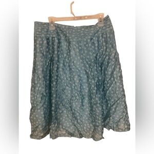A David Brooks blue and white skirt in size 12
